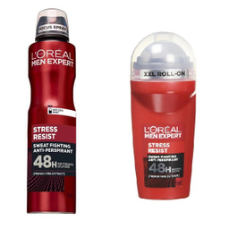 پک ضد تعریق لورآل (Loreal) مدل استرس رسیست