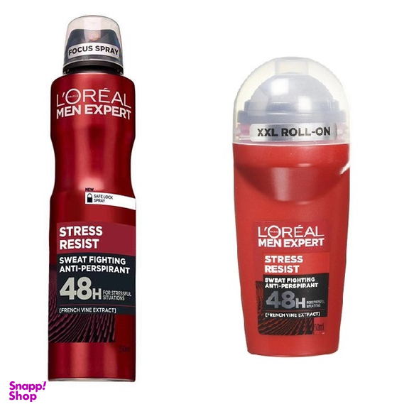 پک ضد تعریق لورآل (Loreal) مدل استرس رسیست