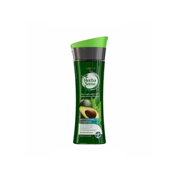 شامپو کراتینه هرباسنس (HerbaSense) رطوبت رسان حاوی ژل الویه ورا و روغن اووکادو حجم 300 میلی لیتر