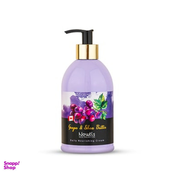 کرم پمپی نیوتیس (Newtis) مدل انگور و شی باتر حجم 500 میلی لیتر