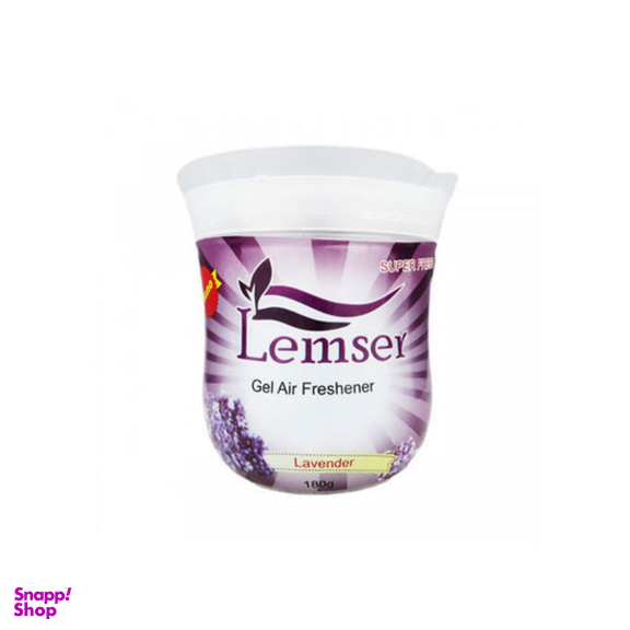 بوگیر ژله ای لمسر (lemser) مدل لاوندر 180 گرمی