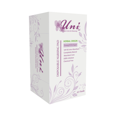 پد سینه ارگانیک یونی لد (Uni Led) بسته 30 عددی
