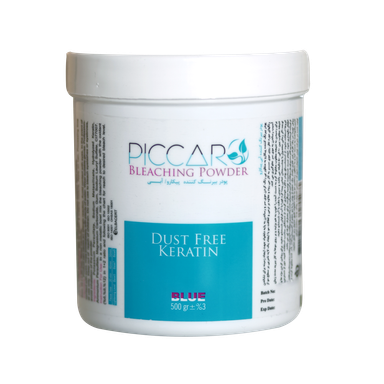 پودر دکلره پیکارو (Piccaro) رنگ آبی وزن 500 گرم