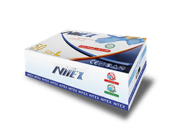 دستکش نیتریل آبی اوپی حریر (نیتکس NITEX)