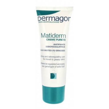 کرم مرطوب و مات کننده پوست چرب درماگور (Dermagor) مدل Matiderm حجم 40 میلی لیتر