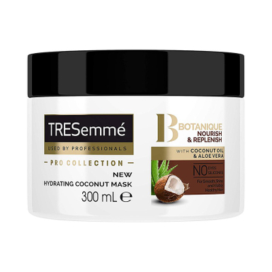ماسک موی ترزمه (Tresemme) داخل حمام ترزمه حافی روغن نارگیل والوورا حجم 300 میلی لیتر