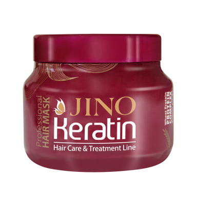 ماسک مو ژینو (Jino) داخل حمام کراتین حجم 500 میلی لیتر
