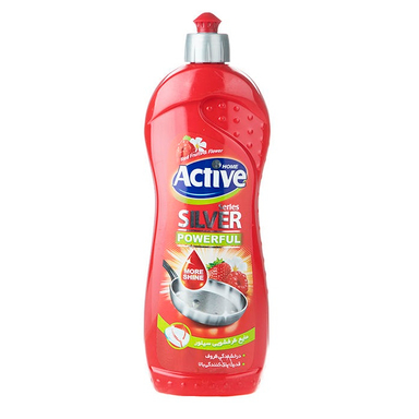 مایع ظرفشویی اکتیو مدل Red Fruits and Flower وزن 750 گرم