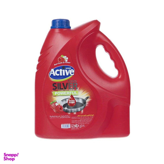 مایع ظرفشویی اکتیو (Active) مدل Red Fruits and Flower وزن 3750 گرم