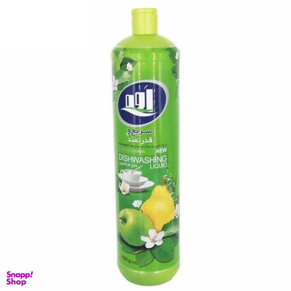 مایع ظرفشویی اوه (Ave) مدل green apple and pear حجم 1000 میلی لیتر