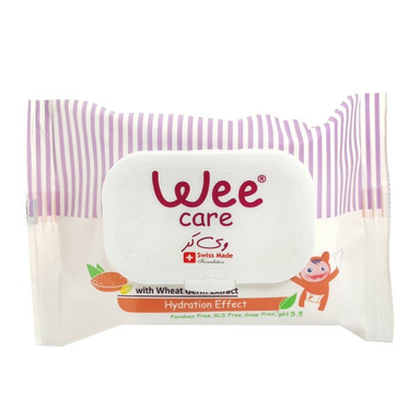 دستمال مرطوب آرایش پاک کن ویتامینه وی کر (Wee Care) بسته 20 عددی