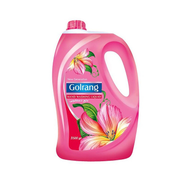 مایع دستشویی صورتی گلرنگ (Golrang) وزن 3500 گرم