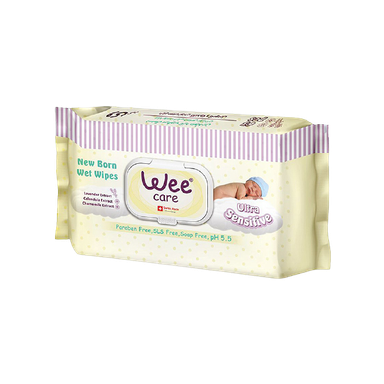 دستمال مرطوب نوزاد وی کر (Wee Care) ویژه پوست های خیلی حساس