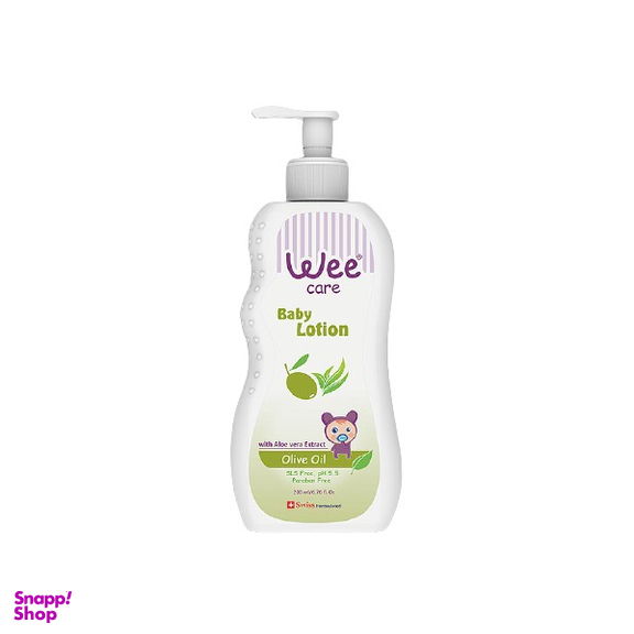 لوسیون بچه وی کر (Wee Care) حاوی روغن زیتون حجم 200 میلی لیتر