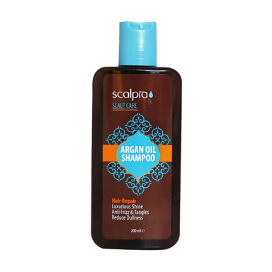 شامپو مو اسکالپیا مدل Argan حجم 200 میلی لیتر