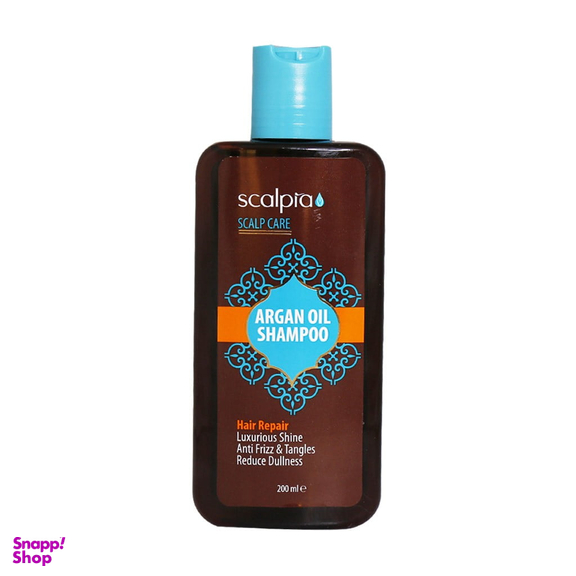 شامپو مو اسکالپیا مدل Argan حجم 200 میلی لیتر