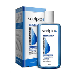 شامپو ضد شوره اسکالپیا مناسب موهای خشک حجم 200 میلی لیتر