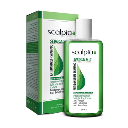 شامپو ضد شوره اسکالپیا مناسب موهای چرب حجم 200 میلی لیتر