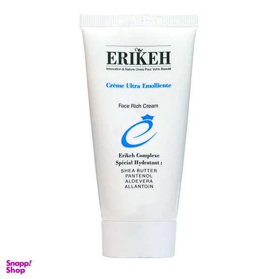 ژل کرم مرطوب کننده اریکه (Erikeh) حجم 50 میلی لیتر