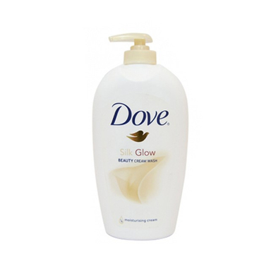 مایع دستشویی داو (Dove) مدل سیلک گلو حجم 500 میلی لیتر