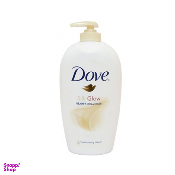 مایع دستشویی داو (Dove) مدل سیلک گلو حجم 500 میلی لیتر