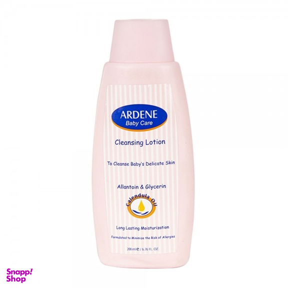لوسیون پاک کننده بچه نرم کننده و مرطوب کننده آردن (Ardene) حجم 200 میلی لیتر