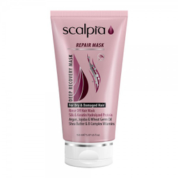 ماسک داخل حمام مناسب موی خشک و آسیب دیده اسکالپیا (Scalpia) حجم 100 میلی لیتر