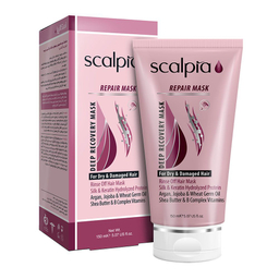 ماسک داخل حمام مناسب موی خشک و آسیب دیده اسکالپیا (Scalpia) حجم 100 میلی لیتر