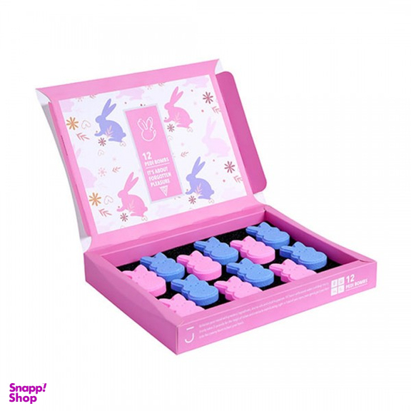 کوکتل پدیکور ژبن پلاس (Jabon plus) مدل Rabbit بسته 12 عددی