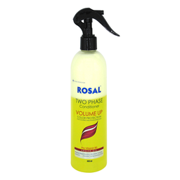 اسپری دو فاز حجم دهنده و براق کننده موهای رنگ شده و هایلایت رزال (Rosal) حجم 400 میلی لیتر