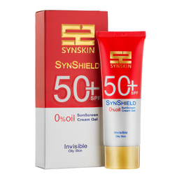 ژل ضد آفتاب بی‌رنگ فاقد چربی ساین شیلد +SPF50 ساین اسکین حجم 50 میلی لیتر