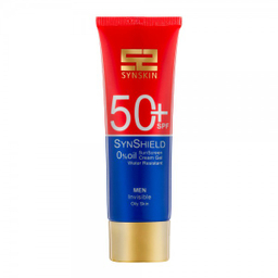 ژل ضد آفتاب مردانه فاقد چربی ساین شیلد +SPF50 ساین اسکین حجم 50 میلی لیتر