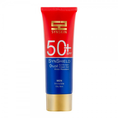 ژل ضد آفتاب مردانه فاقد چربی ساین شیلد +SPF50 ساین اسکین حجم 50 میلی لیتر
