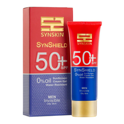 ژل ضد آفتاب مردانه فاقد چربی ساین شیلد +SPF50 ساین اسکین حجم 50 میلی لیتر