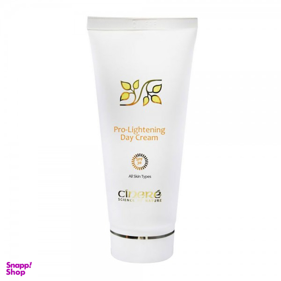 کرم روزانه روشن کننده پوست سینره (Cinere) مدل Pro Lightening با SPF30 حجم 65 میلی لیتر