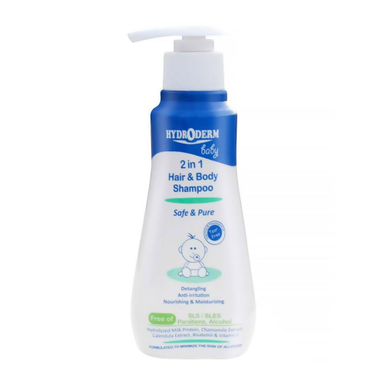 شامپو سر و بدن کودک هیدرودرم (Hydroderm) مدل 2in1 حجم 250 میلی لیتر