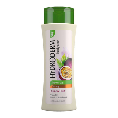 شامپو کرمی بدن هیدرودرم (Hydroderm) مدل Passion fruit حجم 250 میلی لیتر