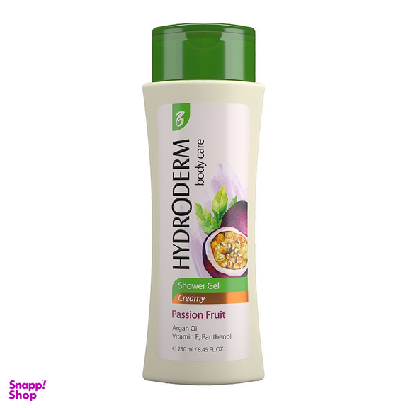 شامپو کرمی بدن هیدرودرم (Hydroderm) مدل Passion fruit حجم 250 میلی لیتر