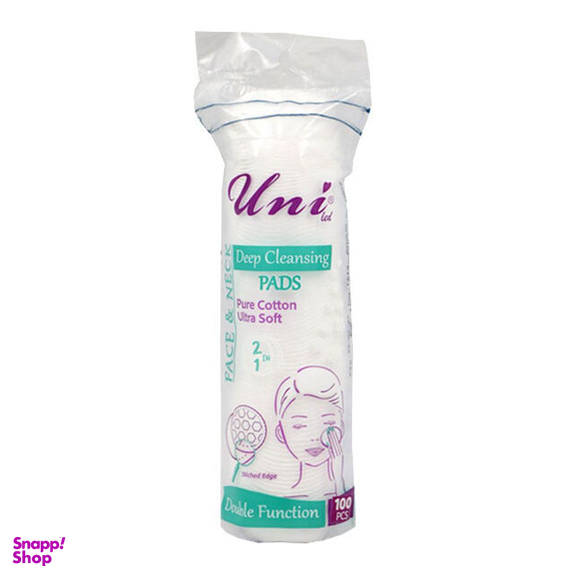 پد دو طرفه پاک کننده آرایش یونی لد (UniLed) بسته 80 عددی