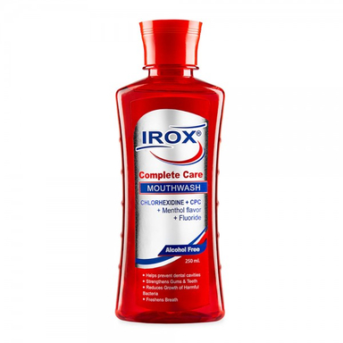 دهان‌ شویه ایروکس (Irox) مدل کلروهگزیدین حجم 250 میلی لیتر