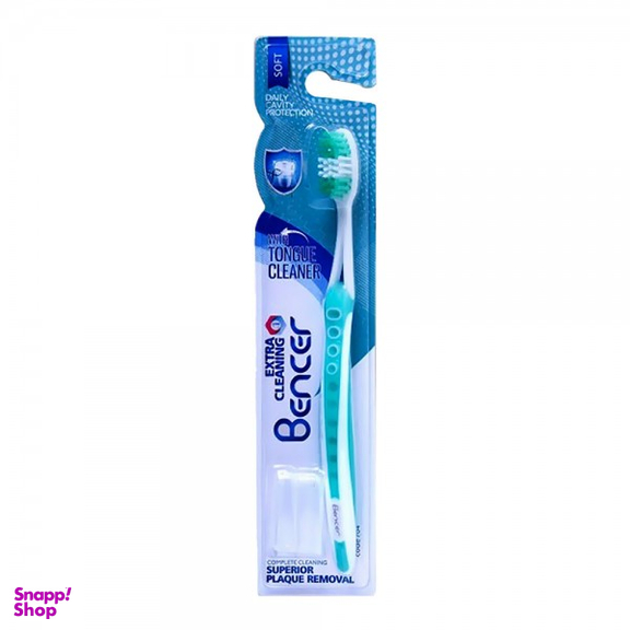 مسواک بنسر (Bencer) مدل Extra Cleaning کد 704 با برس نرم