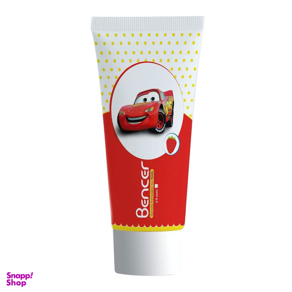 خمیردندان کودک بنسر (Bencer) مناسب برای 2 تا 6 سال حجم 60 گرم