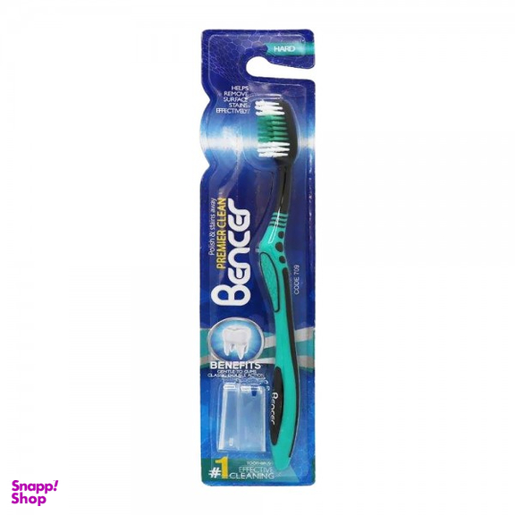 مسواک بنسر (Bencer) مدل Premier Clean کد 709 با برس سخت