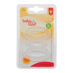 دندان گیر سیلیکون بی بی لند (Baby Land) مدل بلیستر