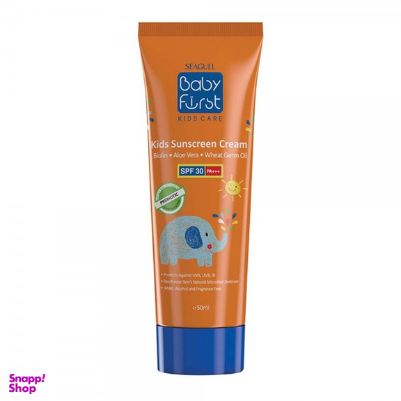 ضد آفتاب کودکان بیبی فرست (Baby First) با SPF30 حجم 50 میلی لیتر