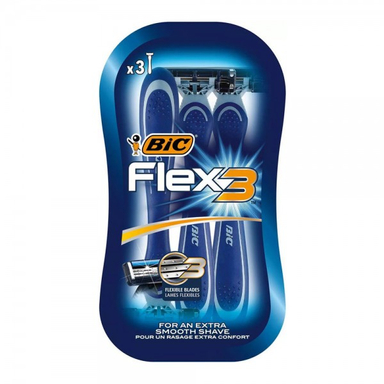 تیغ اصلاح آقایان بیک (Bic) مدل فلکس 3 تیغه بسته 3 عددی
