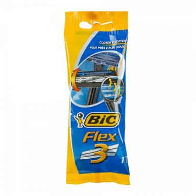 تیغ اصلاح آقایان بیک (Bic) مدل فلکس 3 تیغه بسته 1 عددی
