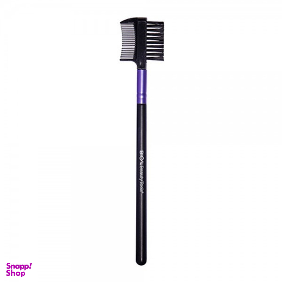 برس آرایشی دو طرفه بیول (Biol) مناسب برای مرتب کردن ابرو و مژه مدل چوبی