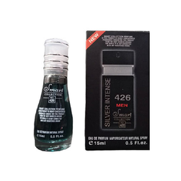 ادکلن جیبی مردانه اسمارت کالکشن (Smart Collection) مدل Silver Intense کد 426 حجم 15 میلی‌ لیتر