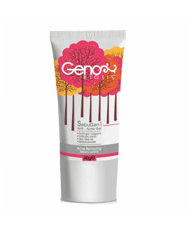 ژل ضد آکنه ژنو بایوتیک (Geno Biotic) مدل SeboGen حجم 30 میلی لیتر